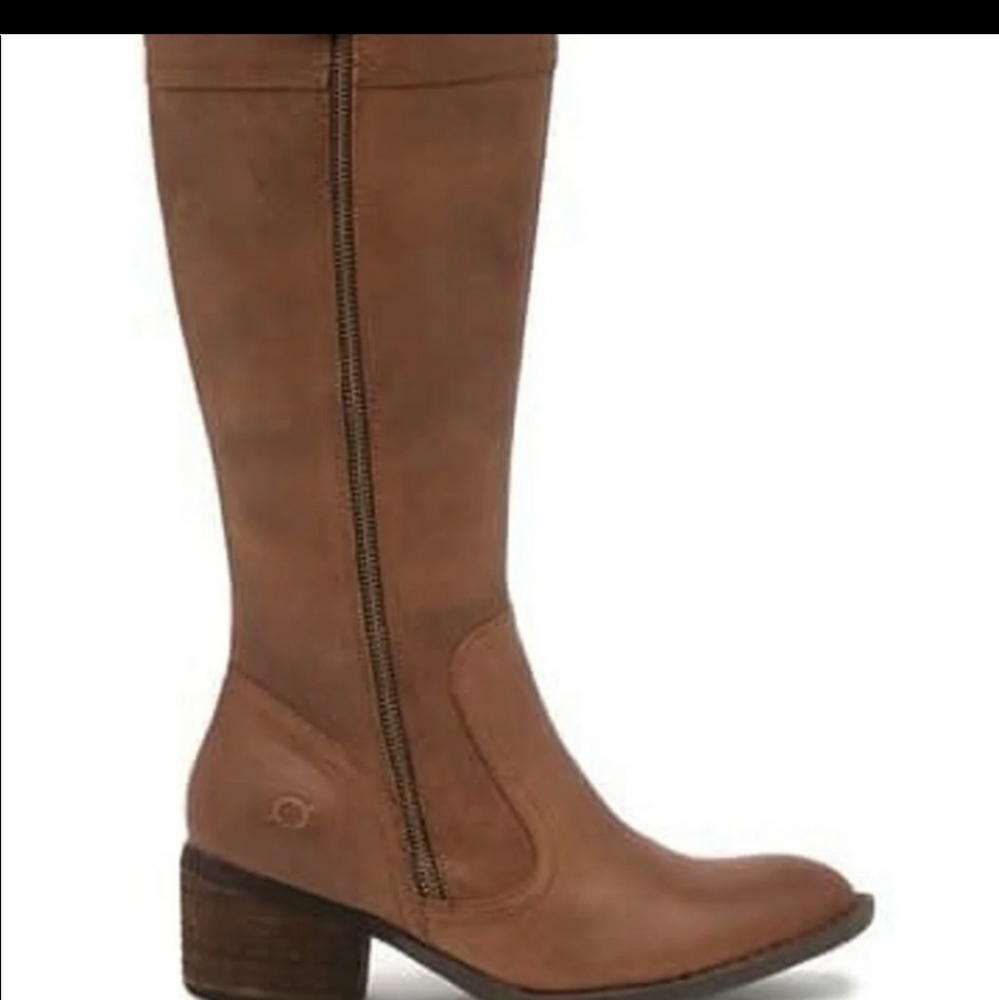 Born Fannar Leather Knee High Boots